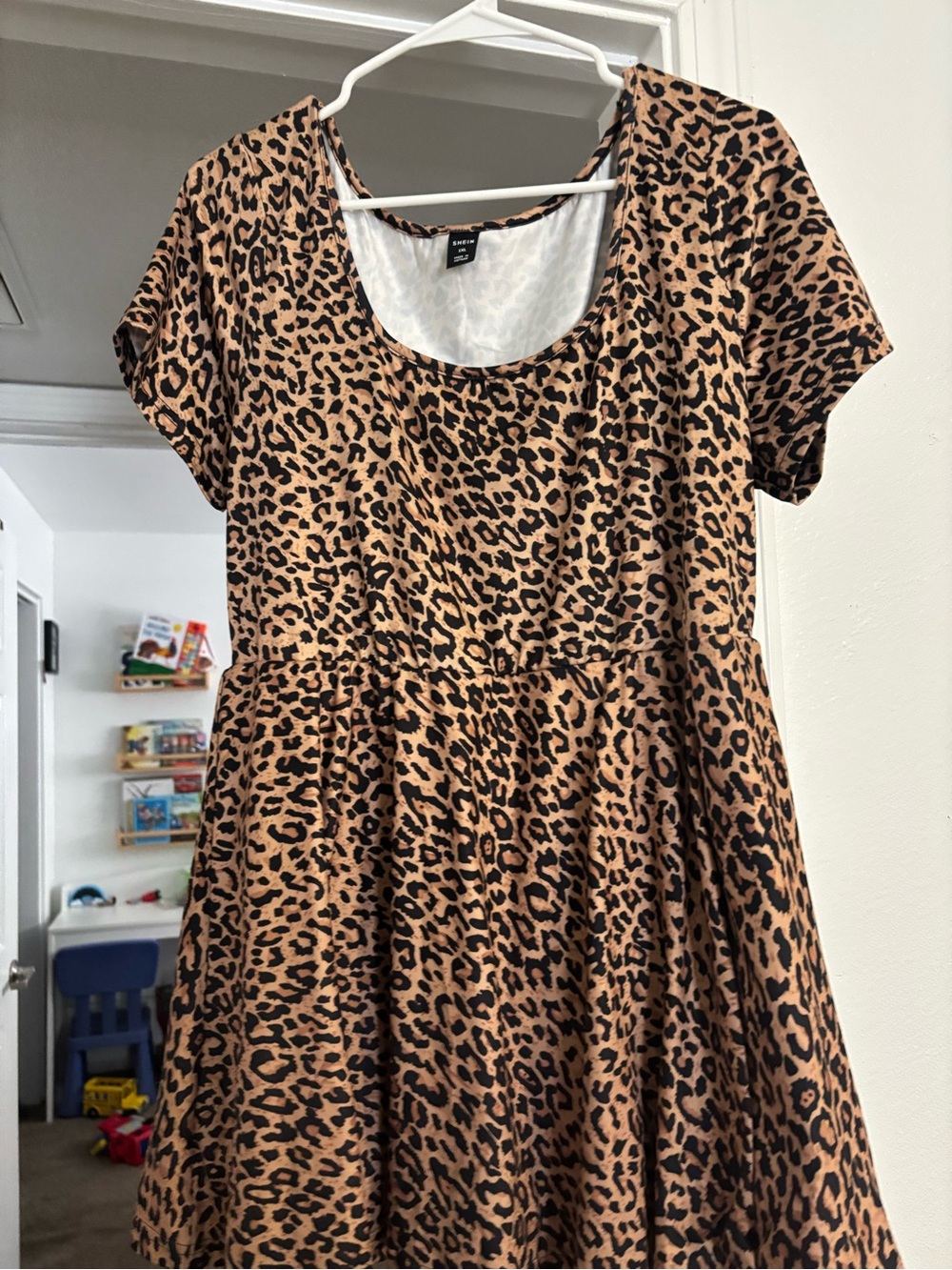 SHEIN Leopard print dress NWOT